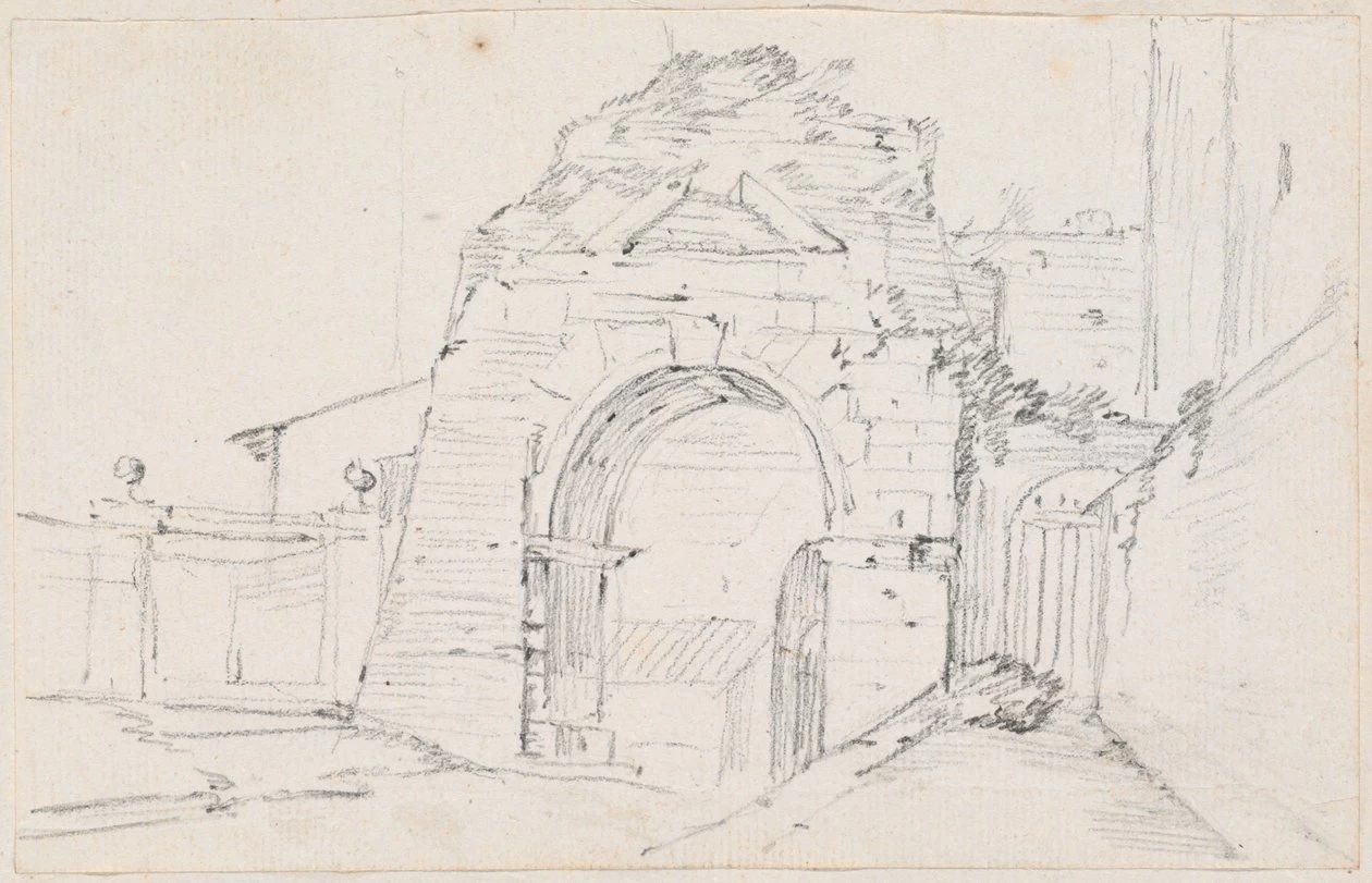 Arco di Druso vicino alla via Appia - National Gallery of Art